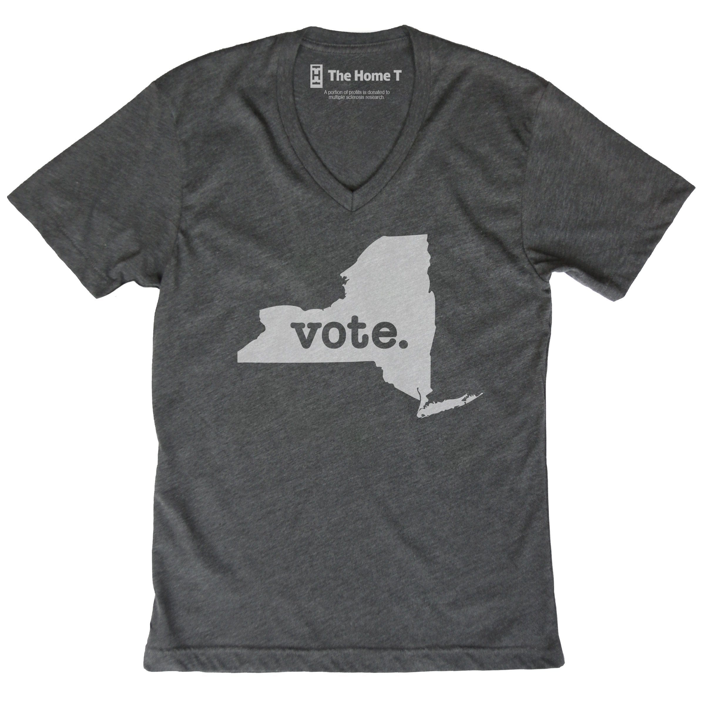 New York Vote Grey Home T