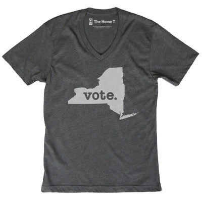 New York Vote Grey Home T