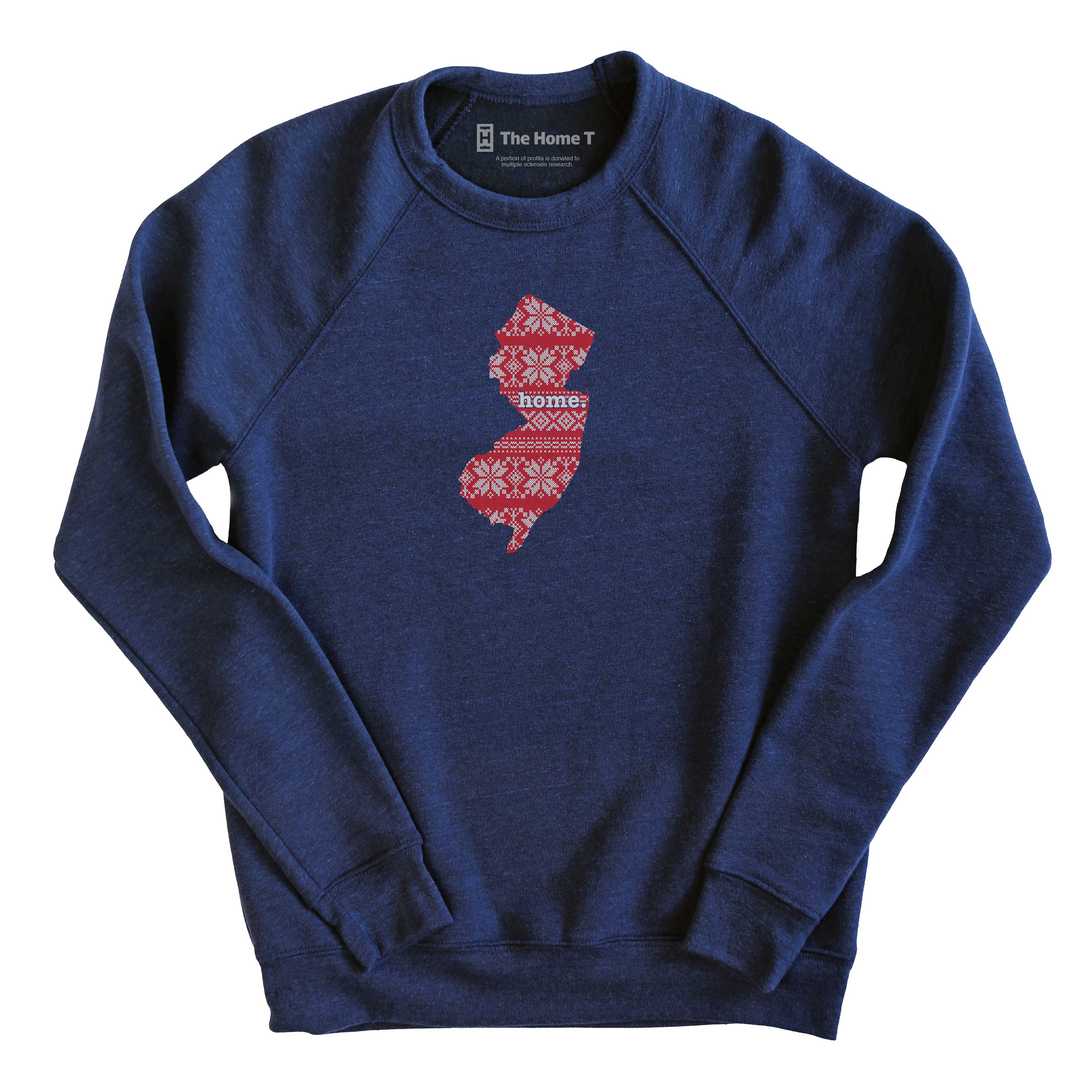 New Jersey Christmas Sweater Pattern Christmas Sweater The Home T XS Navy Sweatshirt