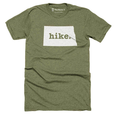 North Dakota Hike Home T-Shirt