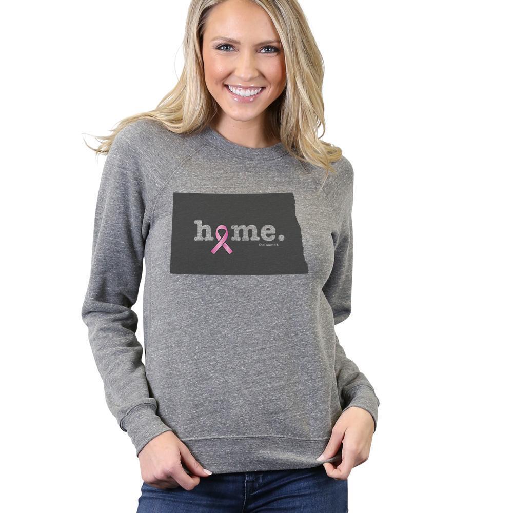 North Dakota Pink Ribbon Limited Edition Ribbon The Home T XS Sweatshirt