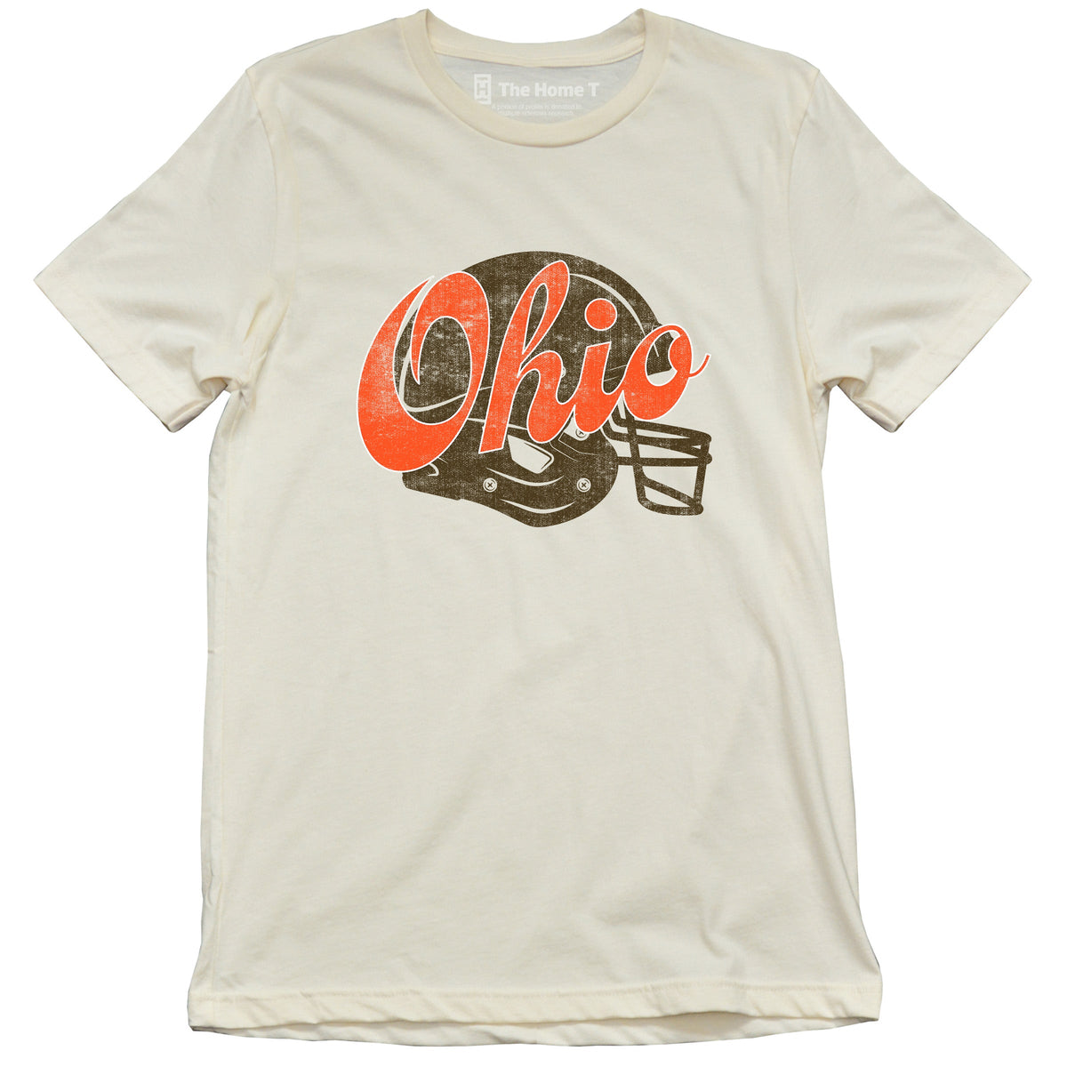 Vintage Football Ohio (Brown & Orange)