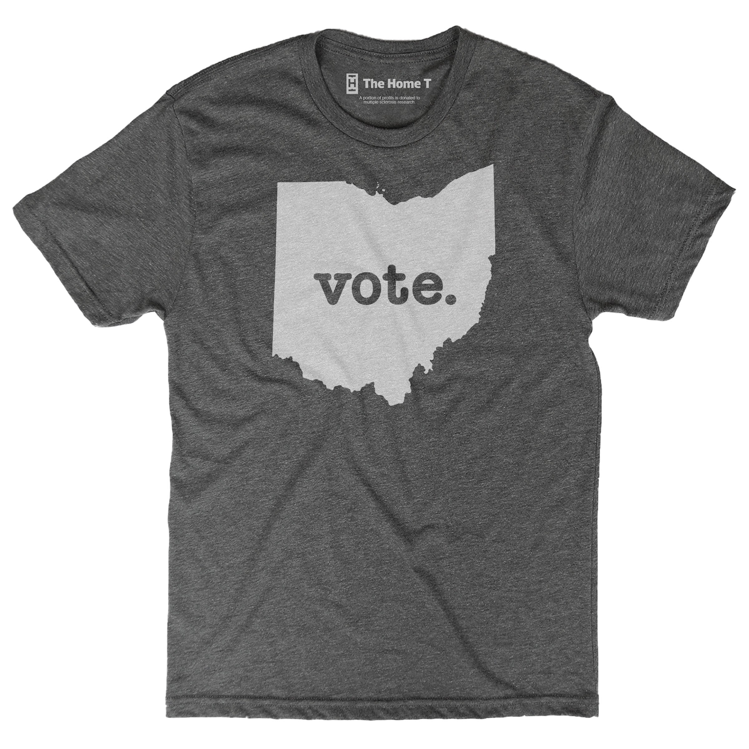 Ohio Vote Grey Home T Vote The Home T