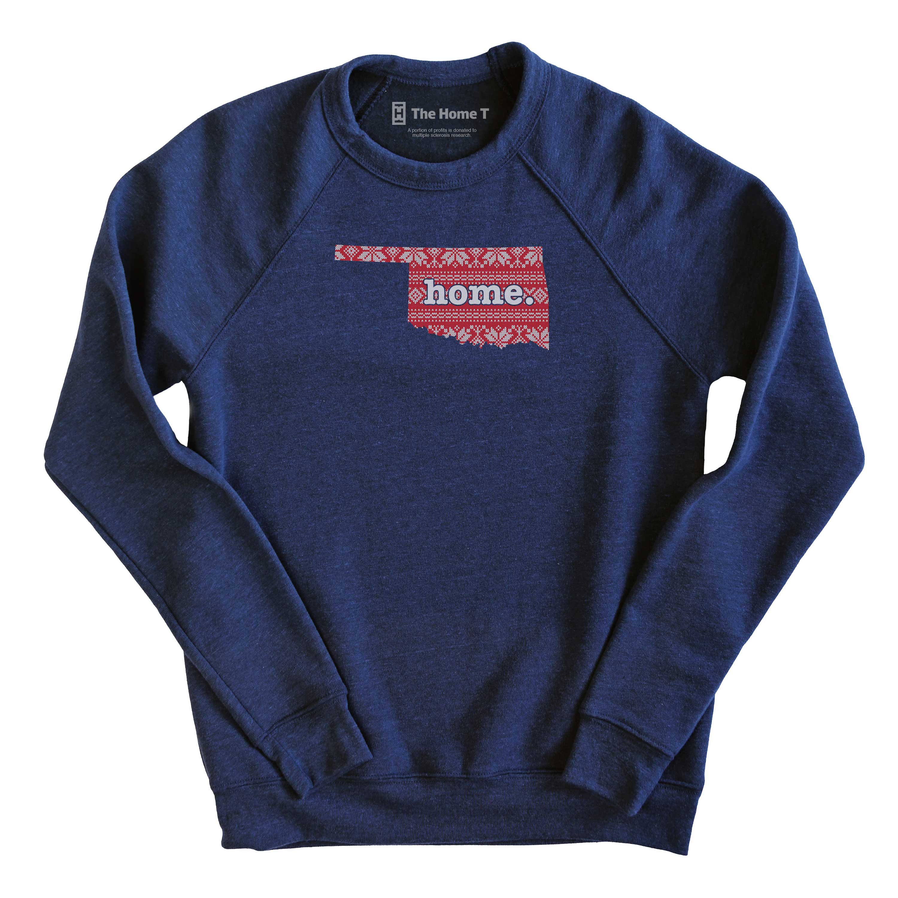 Oklahoma Christmas Sweater Pattern Christmas Sweater The Home T XS Navy Sweatshirt
