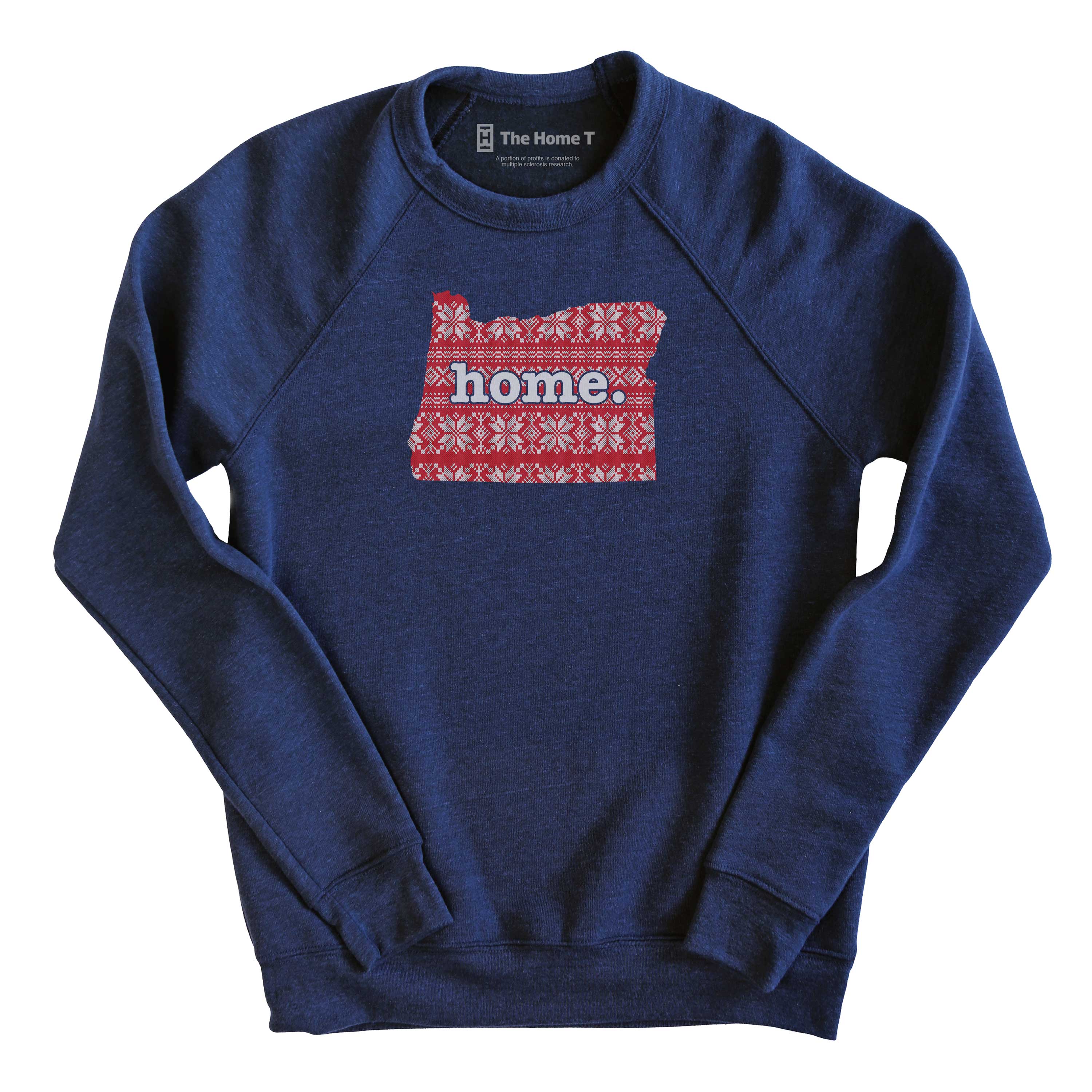 Oregon Christmas Sweater Pattern Christmas Sweater The Home T XS Navy Sweatshirt