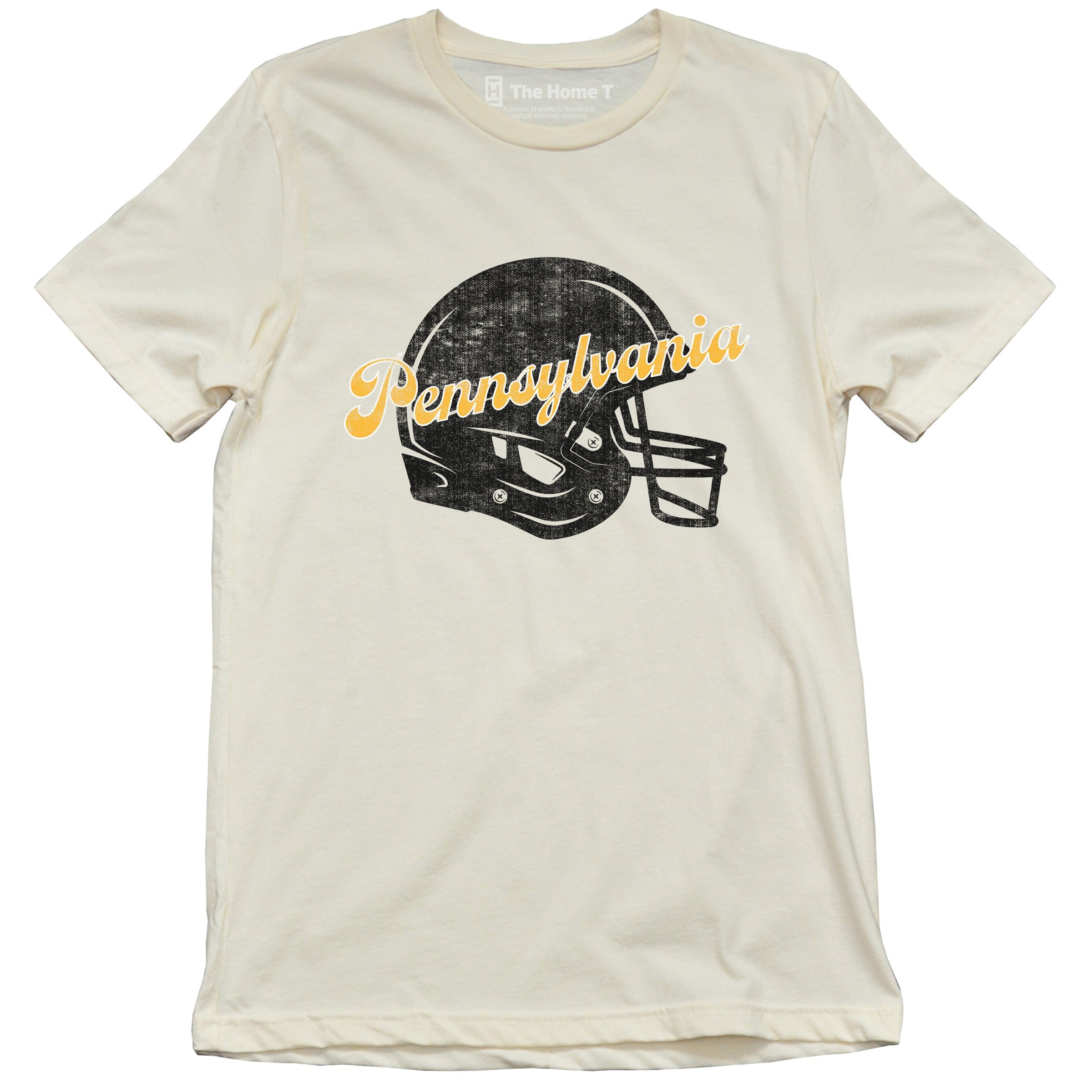 Vintage Football Pennsylvania (Black & Gold)