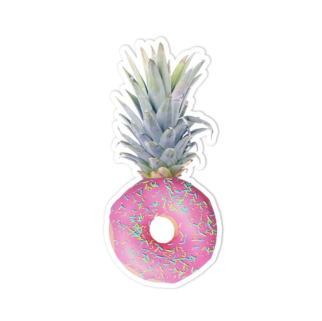 Pineapple Donut Sticker