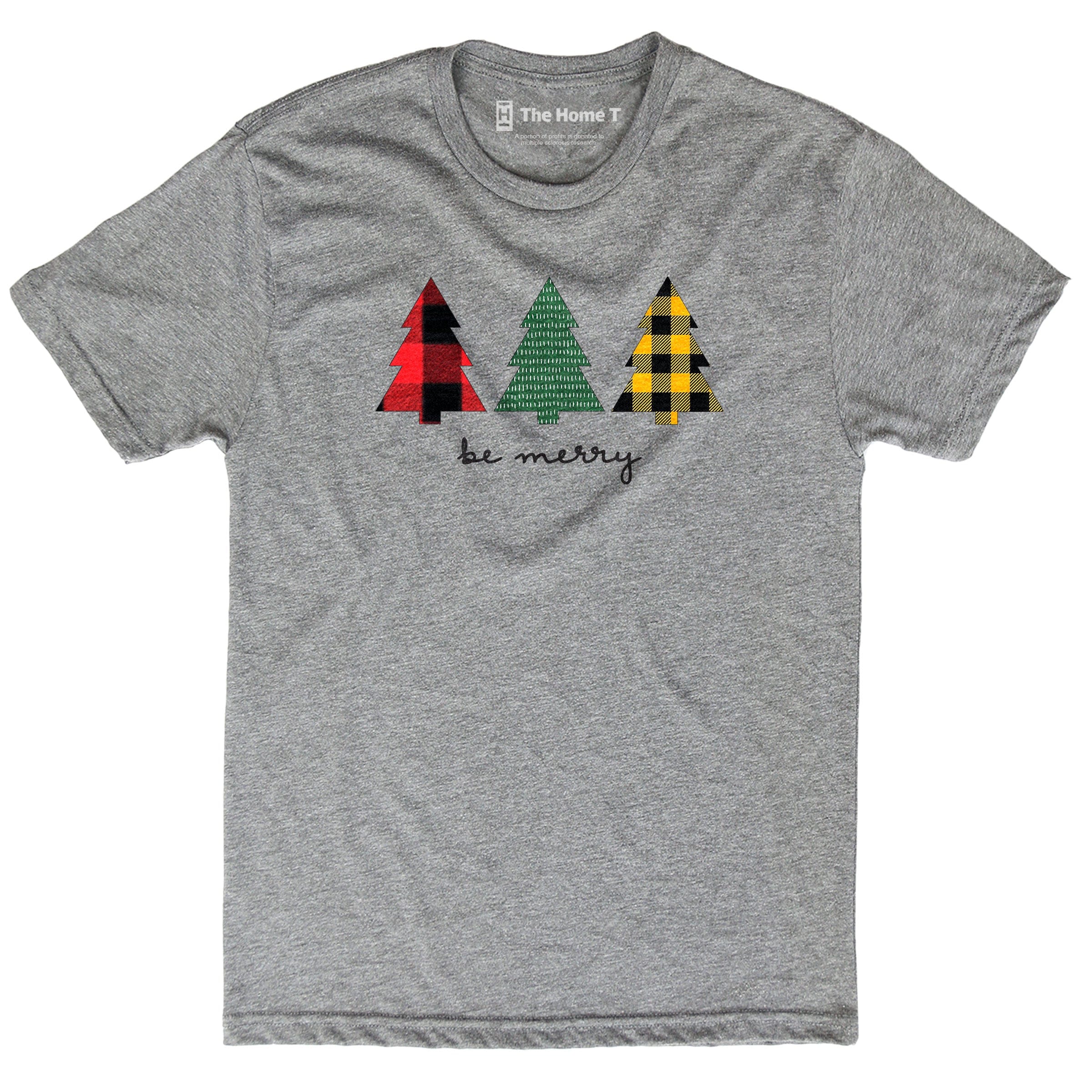 Be Merry Plaid Trees