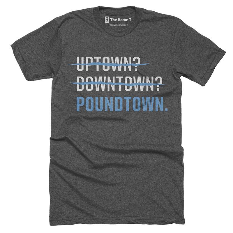 Poundtown - Carolina Football Poundtown Panthers Football T-shirt