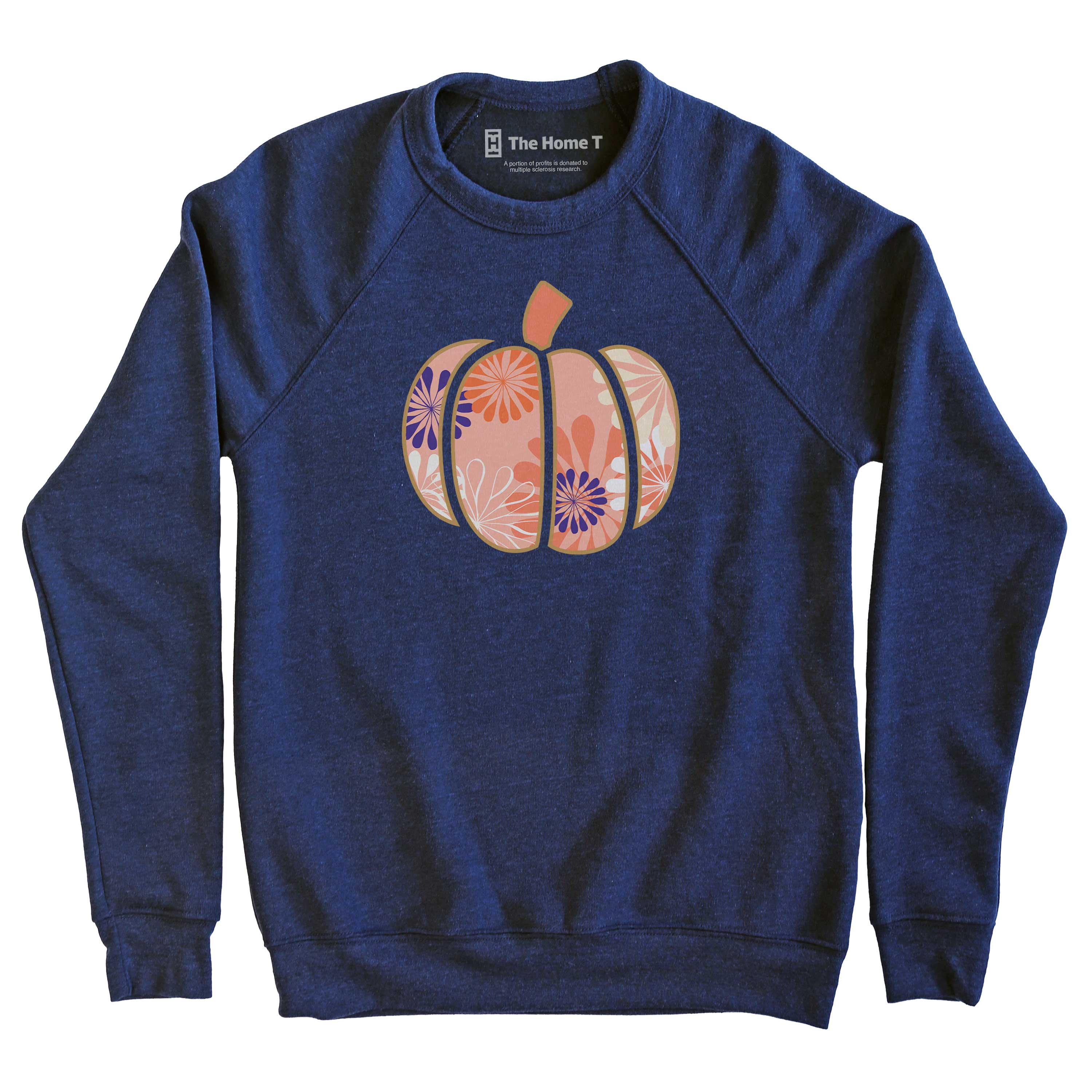 Pumpkin Floral Fall Collection The Home T XS Sweatshirt