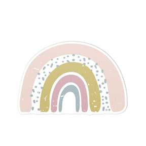 Pastel Rainbow Castle Sticker