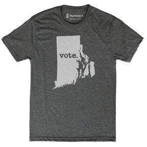 Rhode Island Vote Grey Home T