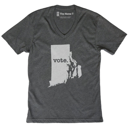 Rhode Island Vote Grey Home T