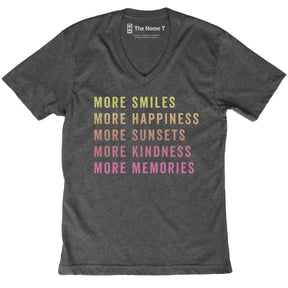 More Smiles Crew neck The Home T XS V-Neck