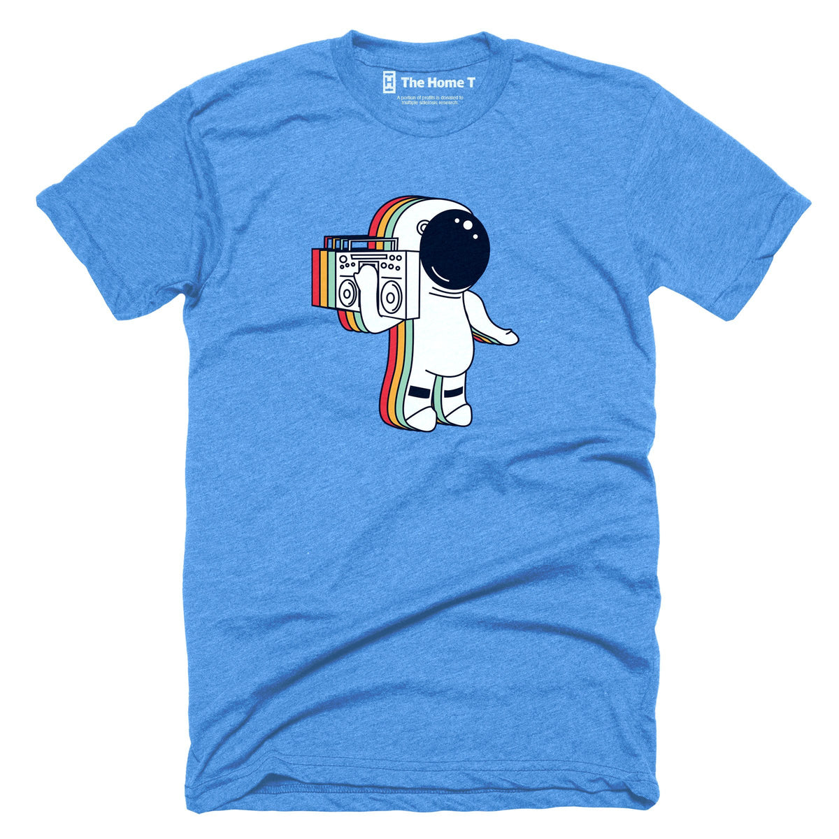 Astronaut Boombox Crew Neck The Home T XS Blue