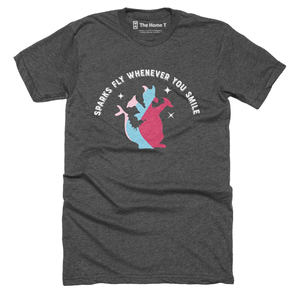 Sparks Fly Crew neck The Home T XS Sparks Pink Crew Neck