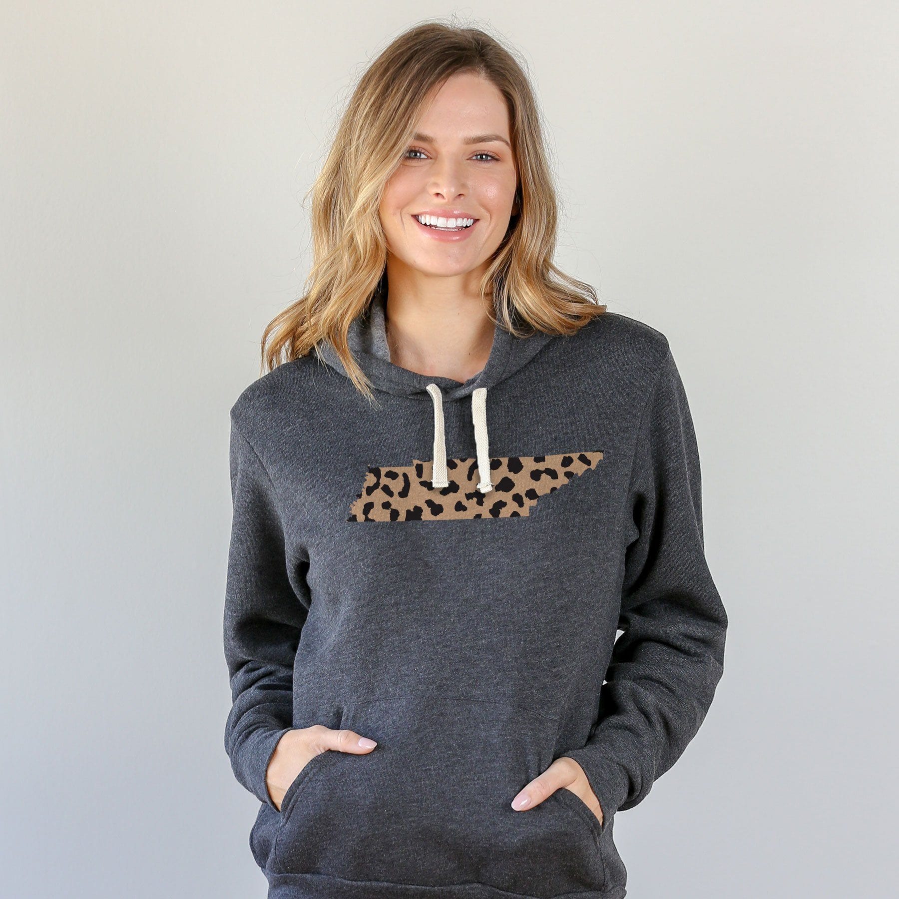 Tennessee Leopard Pattern Hoodie