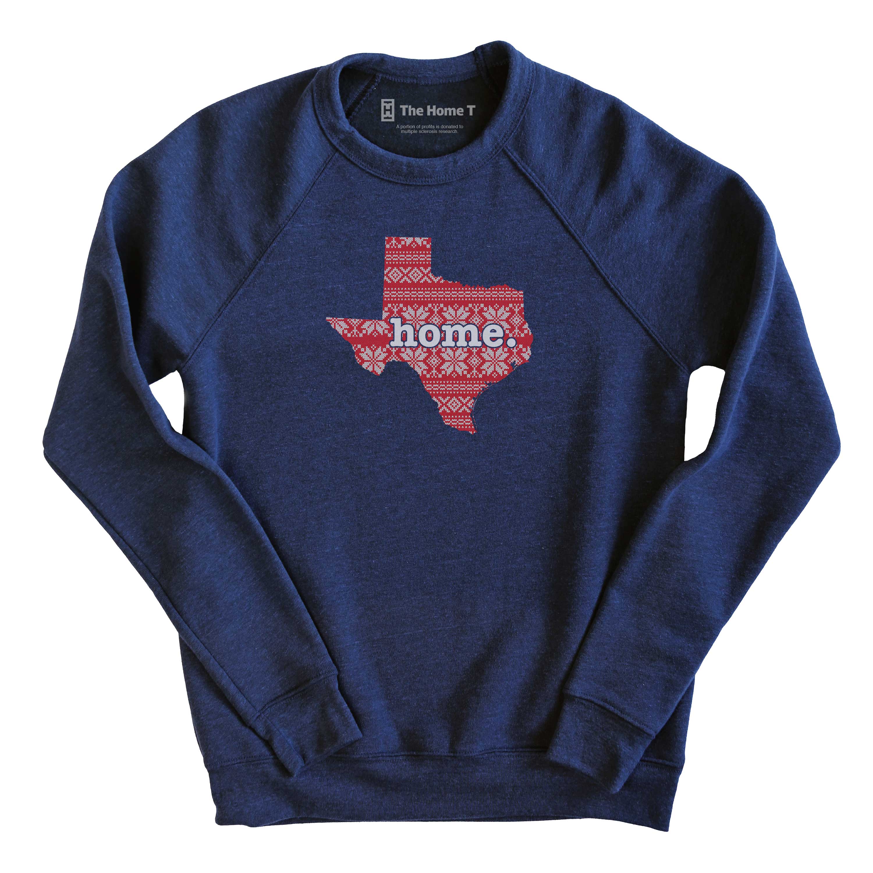 Texas Christmas Sweater Pattern Christmas Sweater The Home T XS Navy Sweatshirt