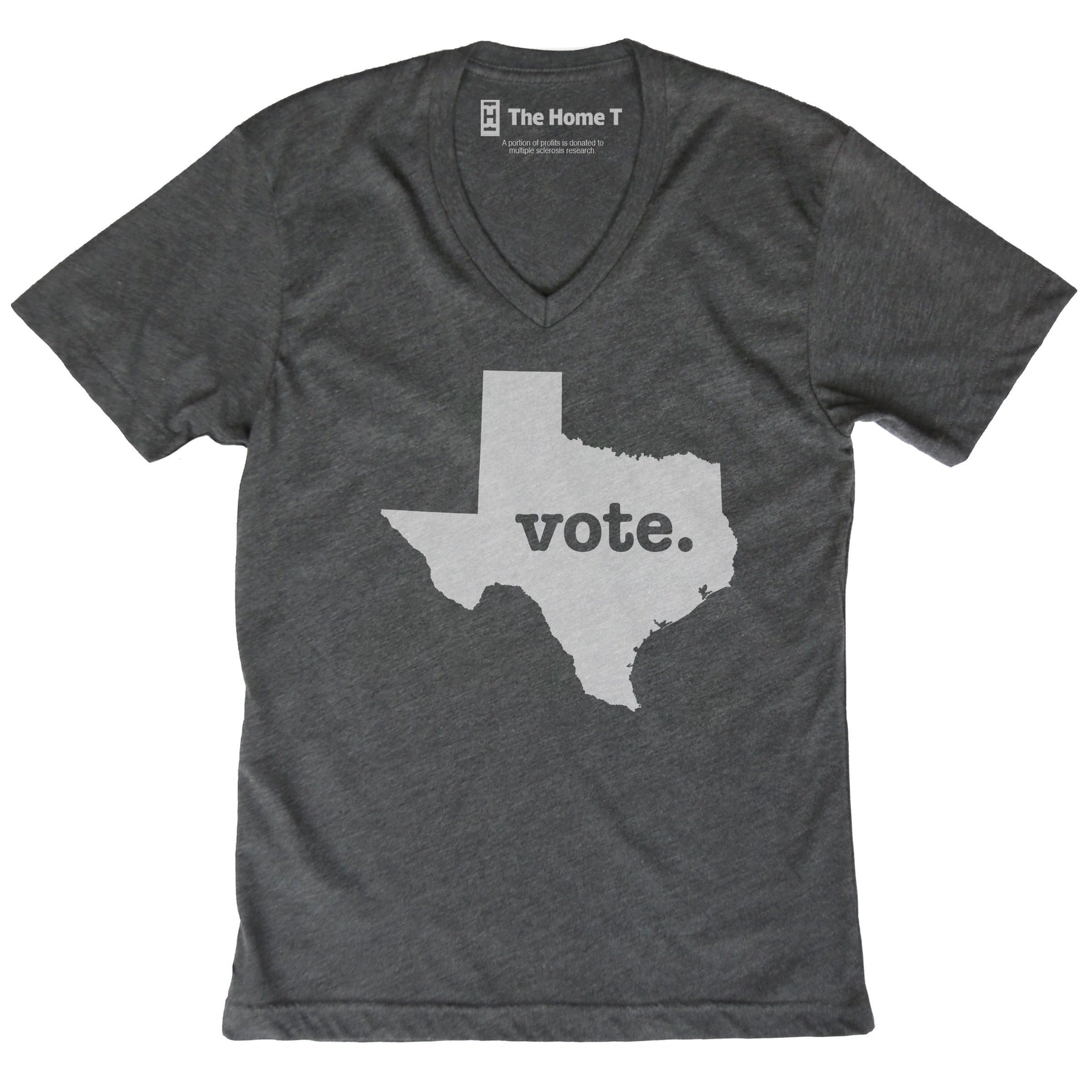 Texas Vote Grey Home T Vote The Home T