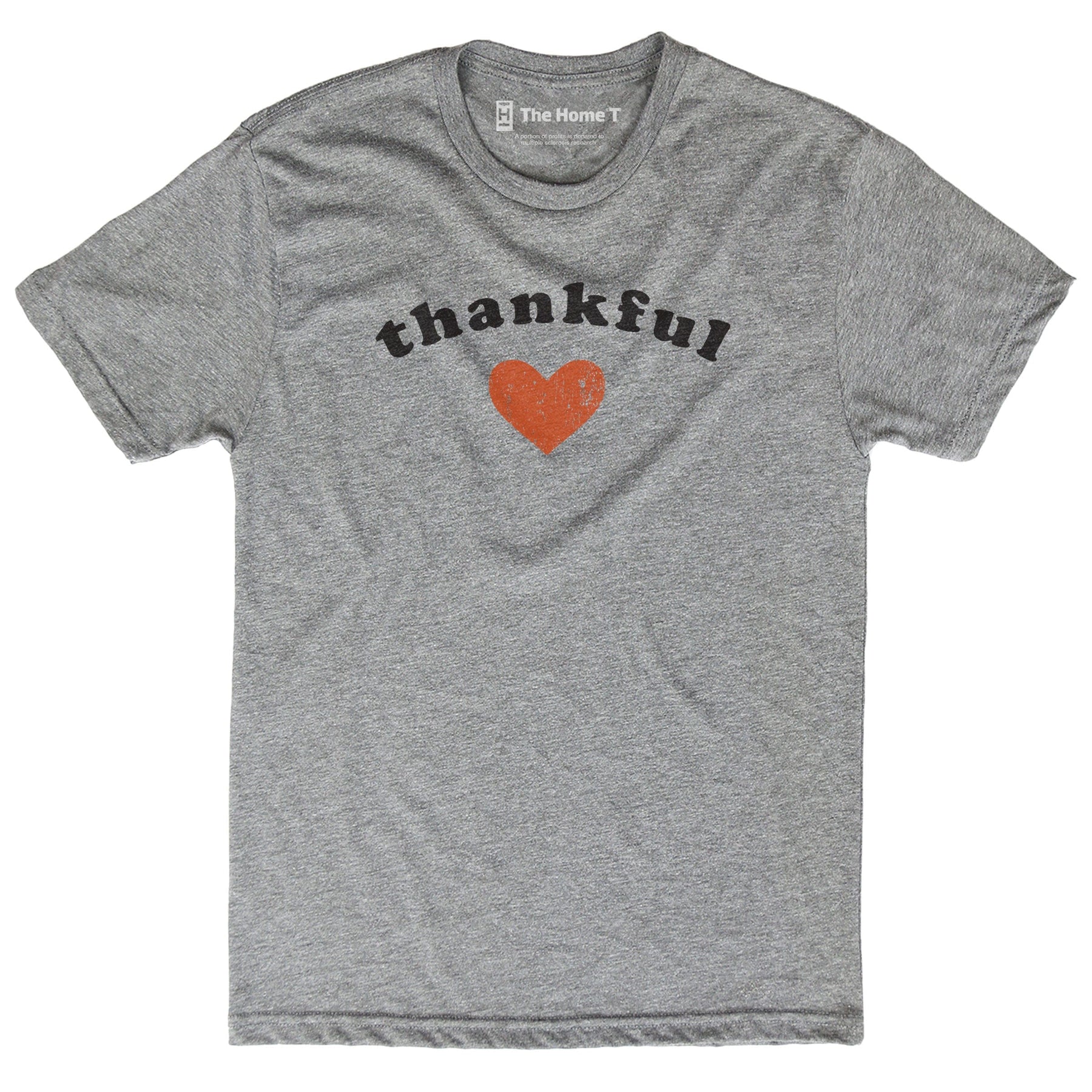 Thankful Heart Crew Neck Sweatshirt The Home T XS CREW NECK