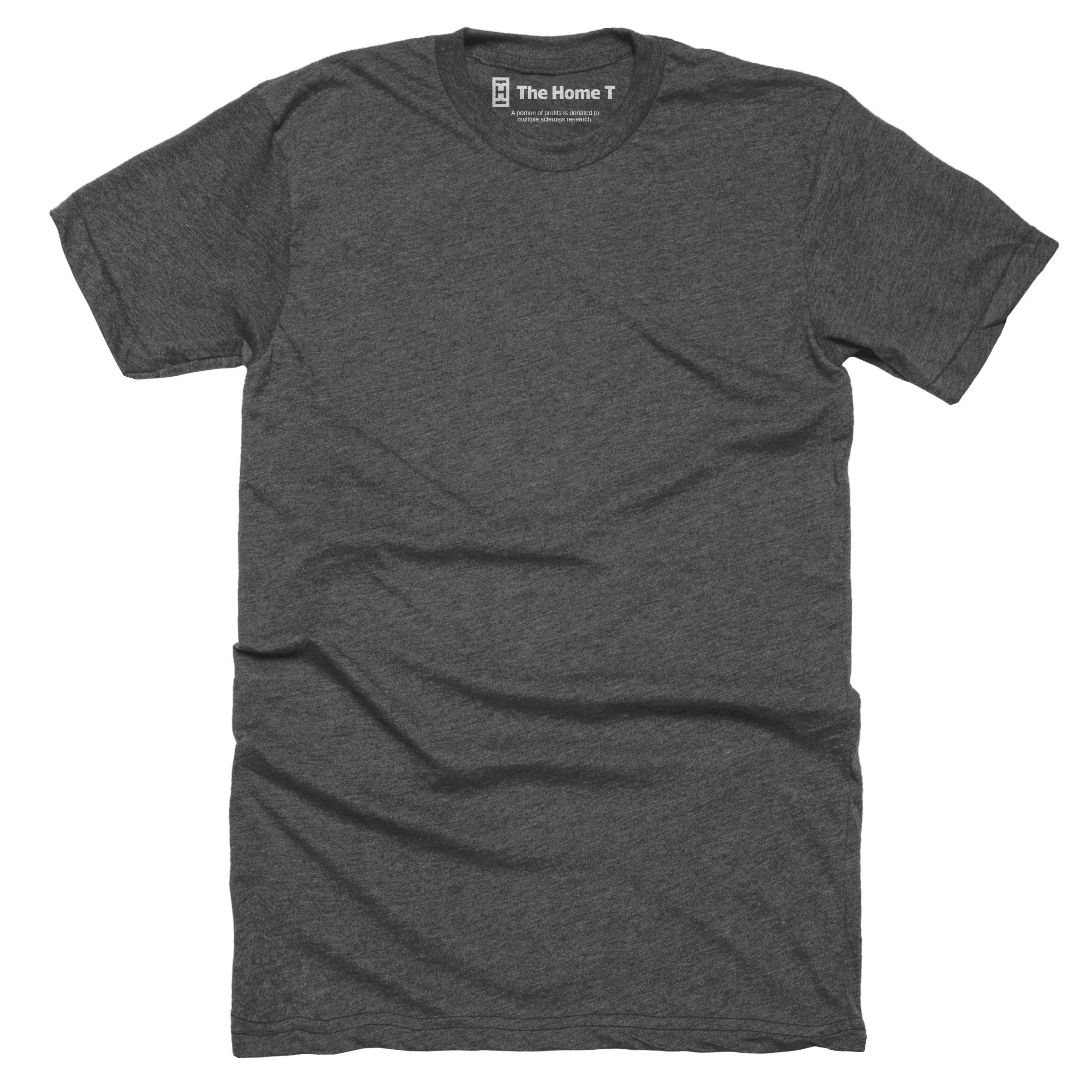 Grey basic crew neck shirt