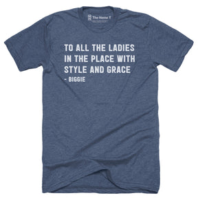 Style and Grace navy crewneck