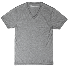 Basic V-neck Basic The Home T XS Athletic Grey