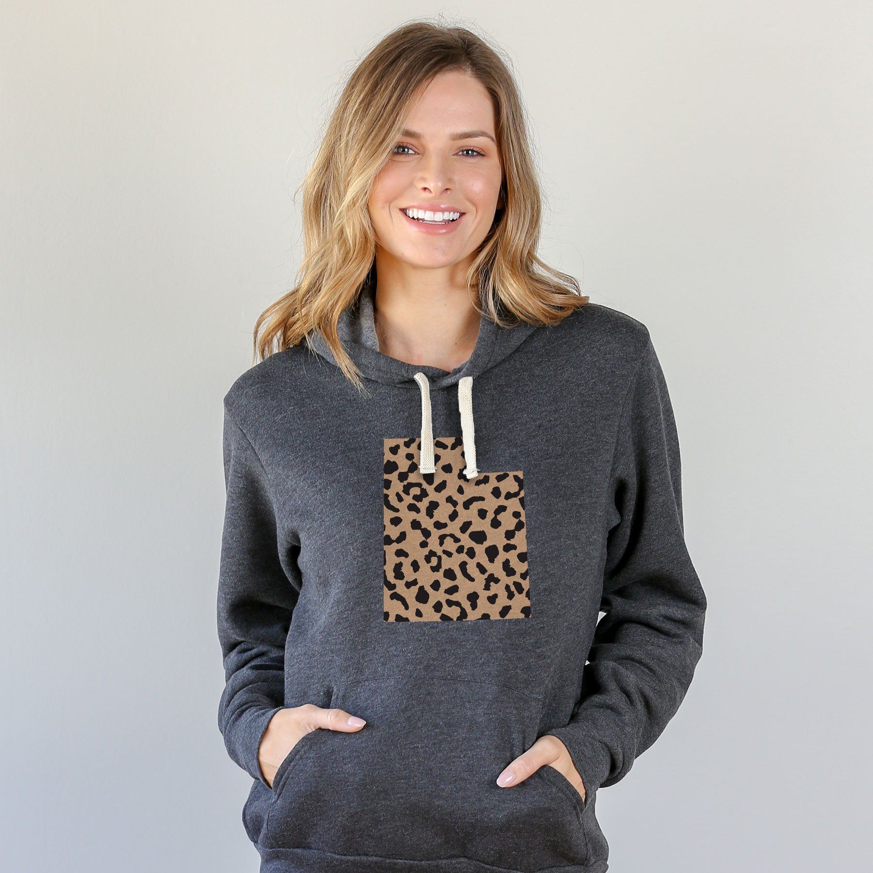 Utah Leopard Pattern Hoodie