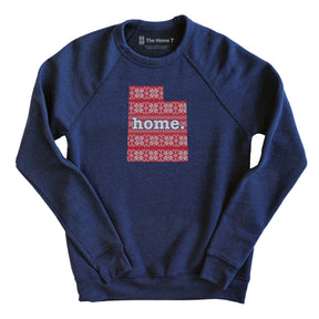 Utah Christmas Sweater Pattern Christmas Sweater The Home T XS Navy Sweatshirt