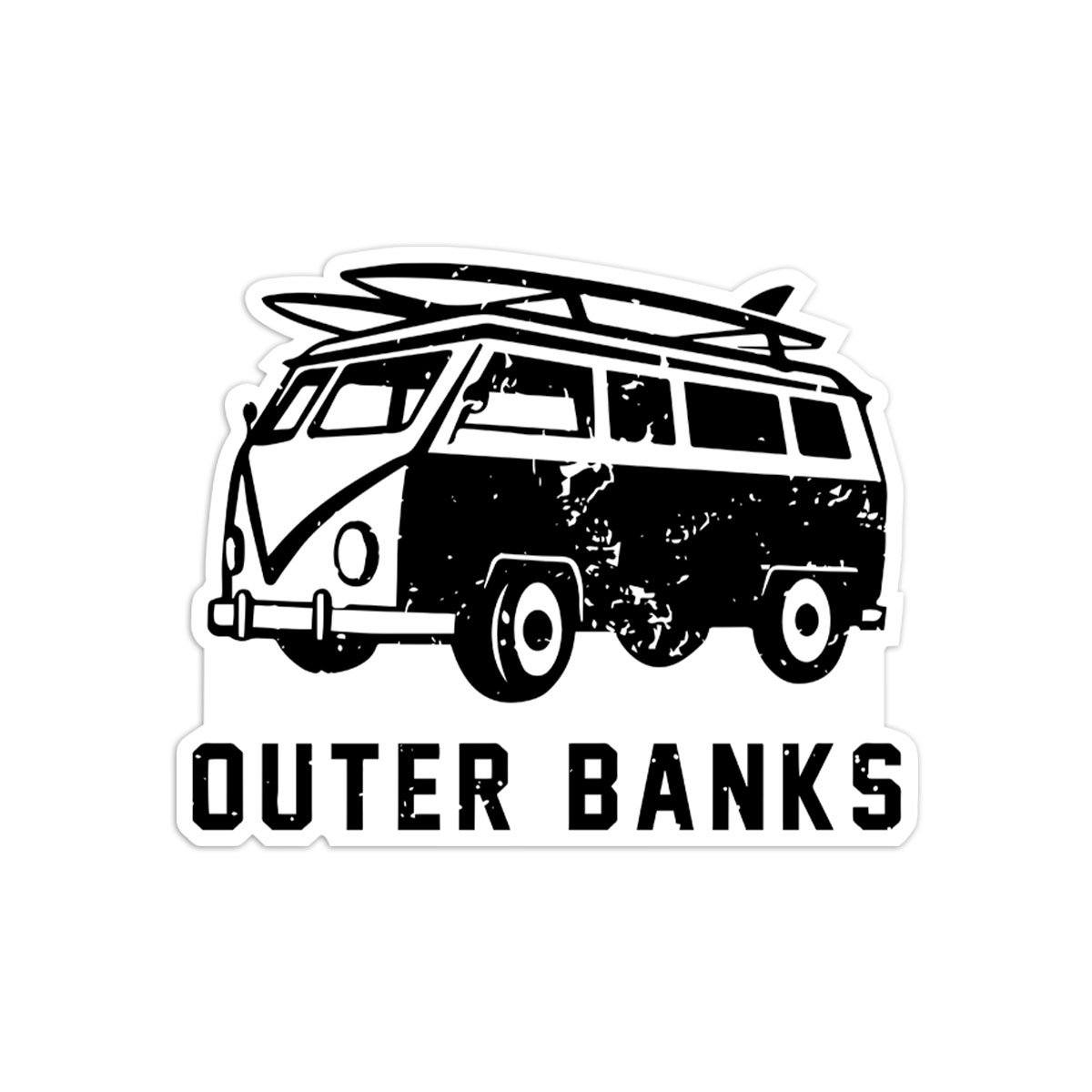 Outer Banks Van Sticker