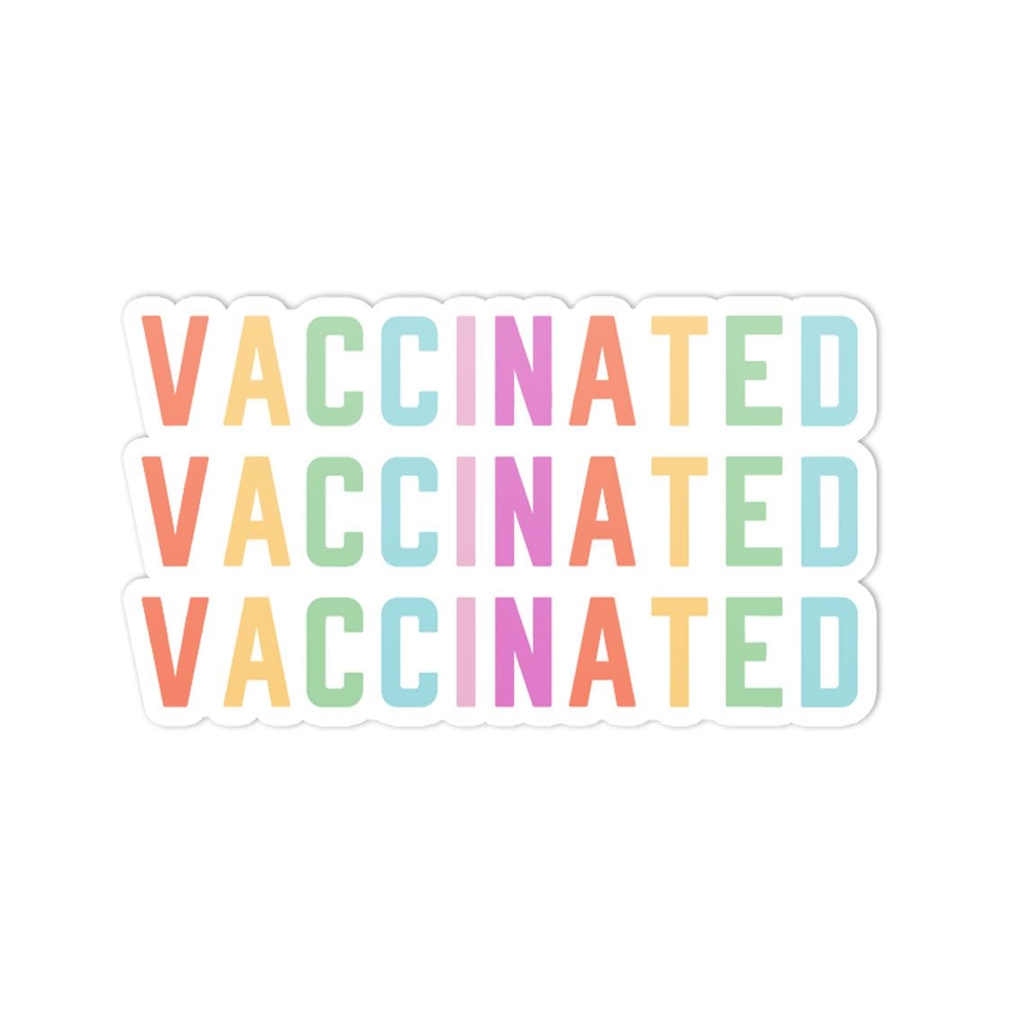 Vaccinated Sticker