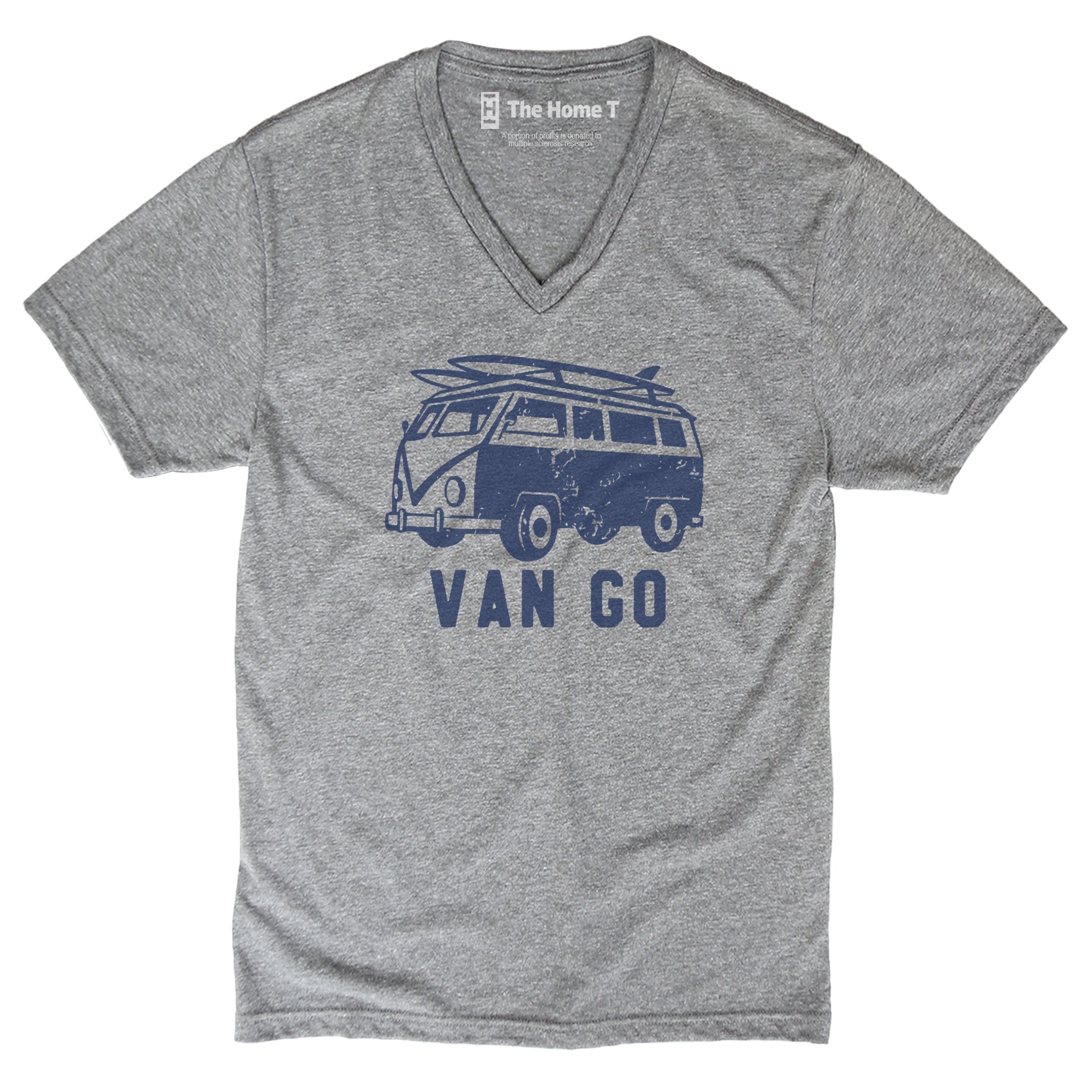 Van Go Athletic Grey V-Neck