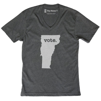Vermont Vote Grey Home T