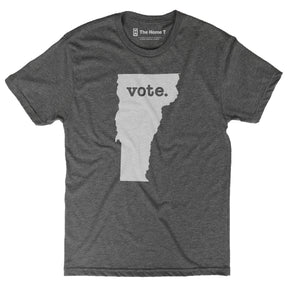 Vermont Vote Grey Home T