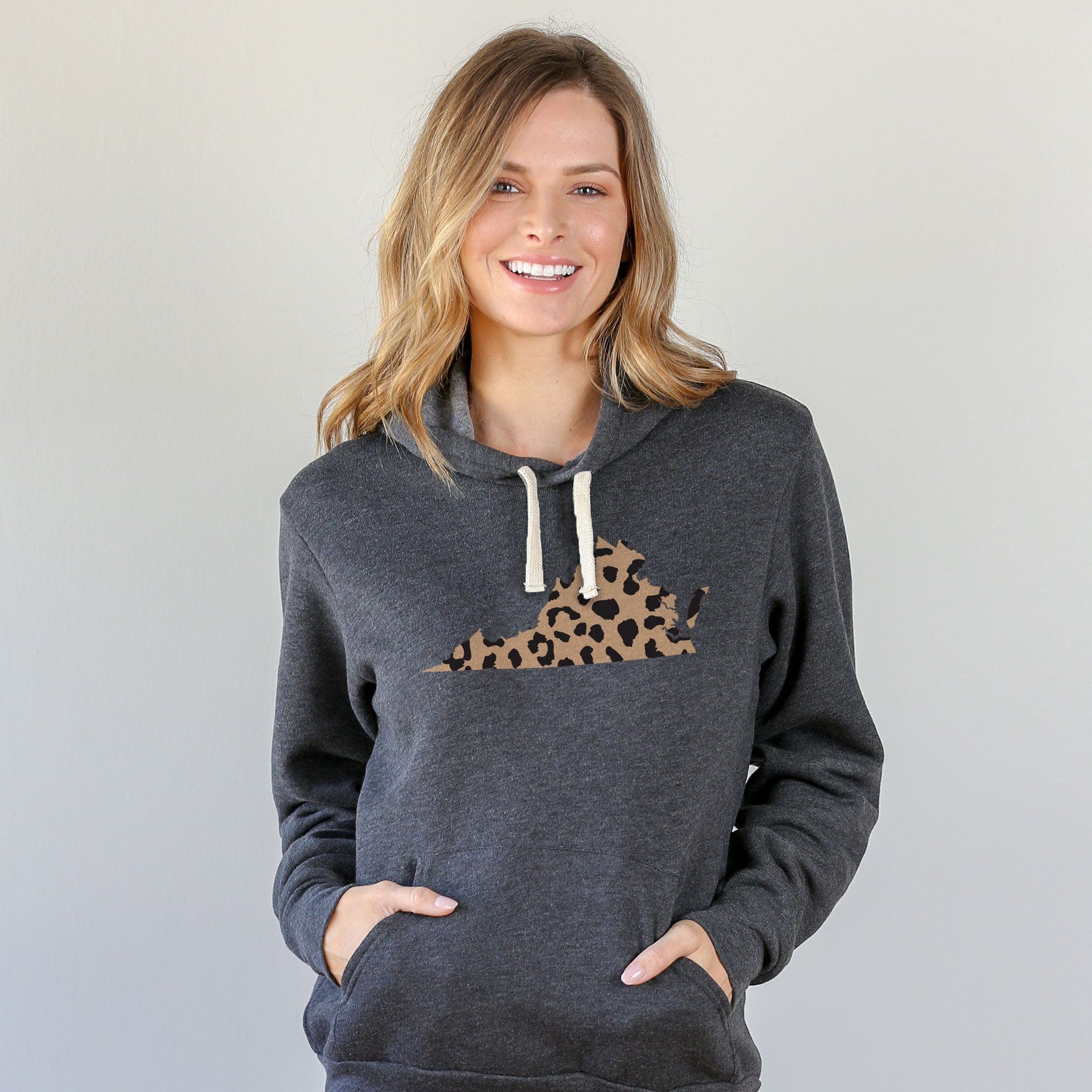 Virginia Leopard Pattern Hoodie