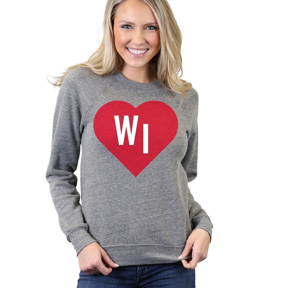 Wisconsin Red Heart Red Heart The Home T XXL Sweatshirt