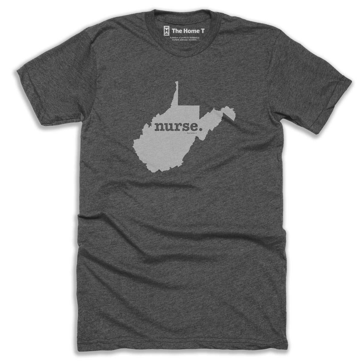 West Virginia Nurse Home T-Shirt