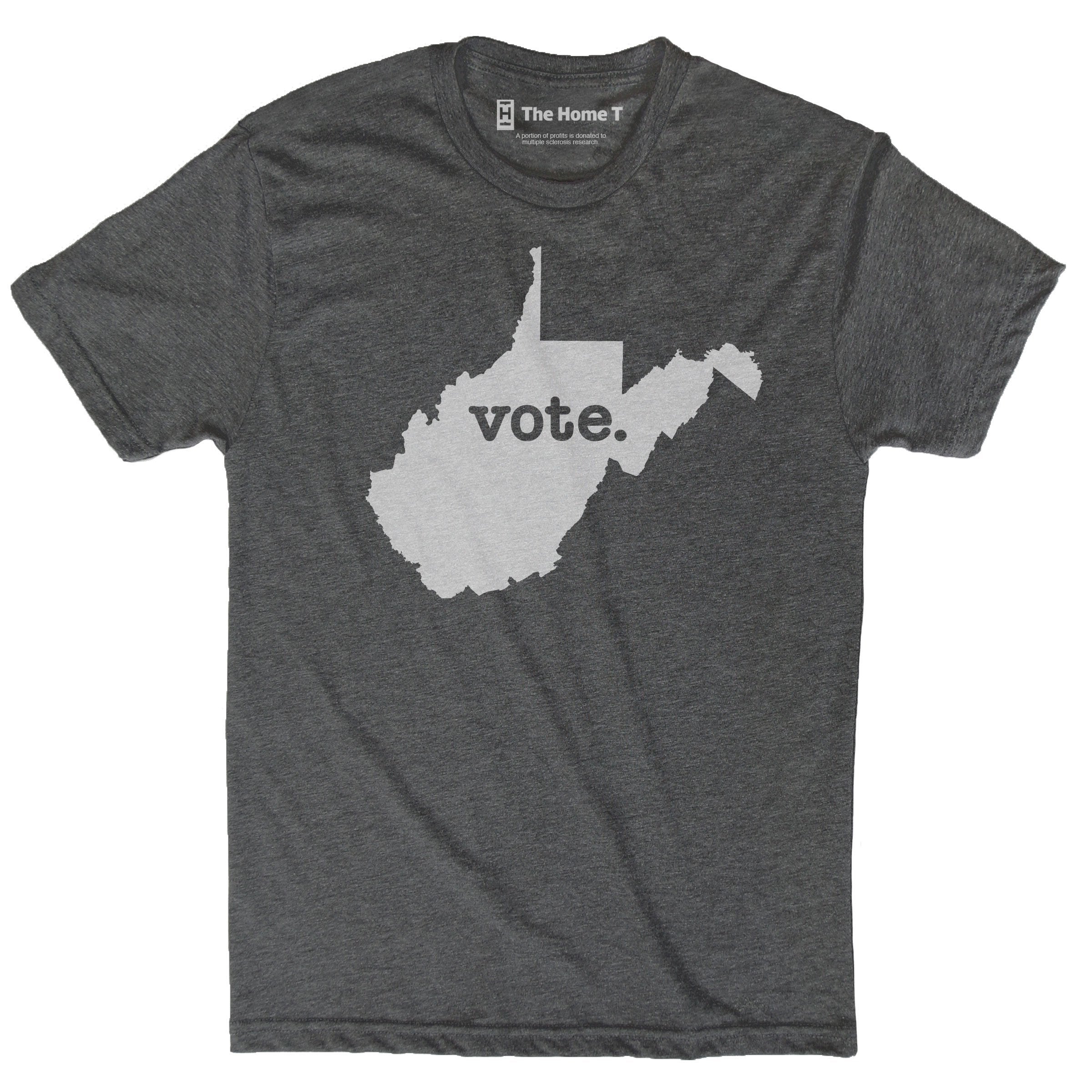 West Virginia Vote Home T Vote The Home T XS Grey