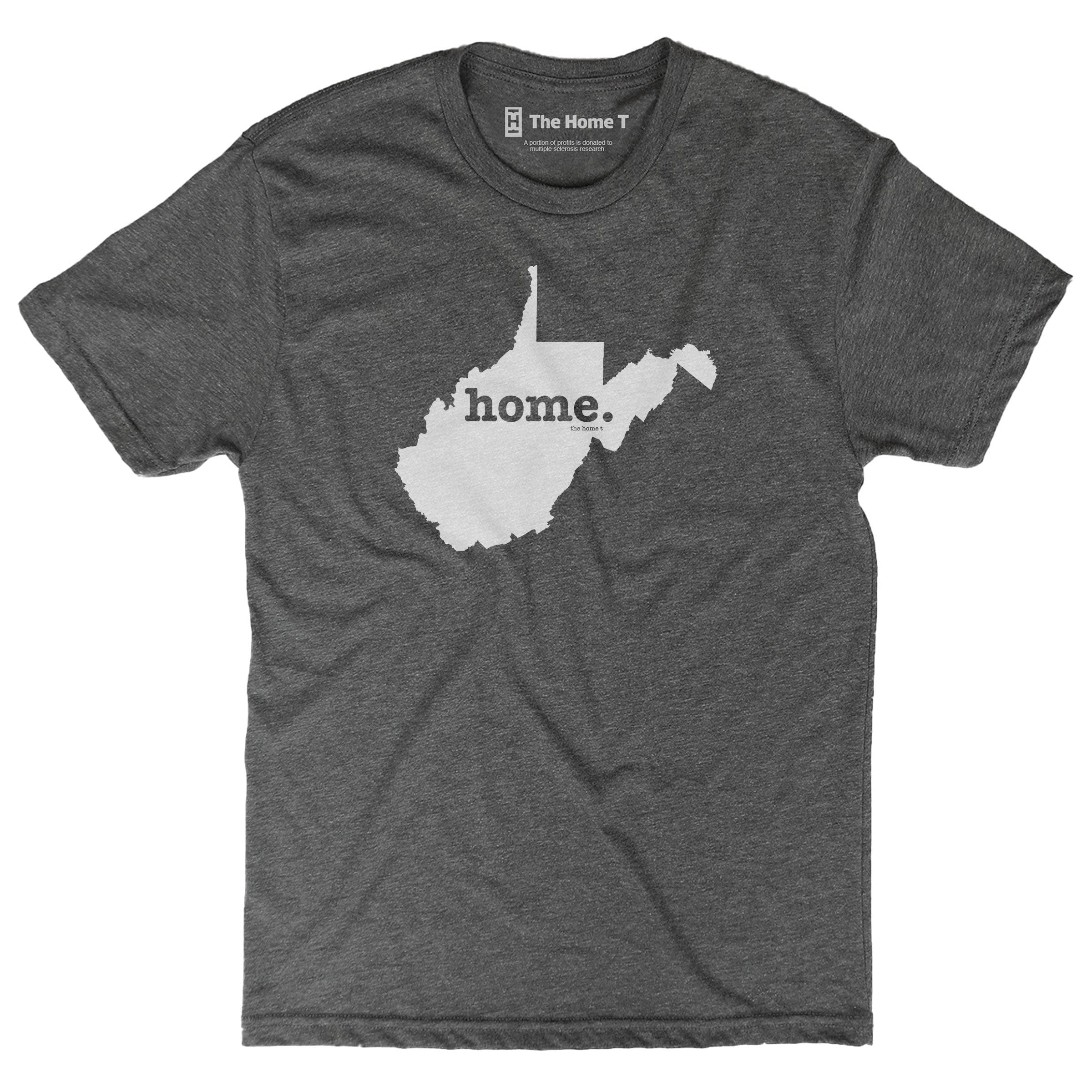 West Virginia Home T Original Crew The Home T XXL Grey