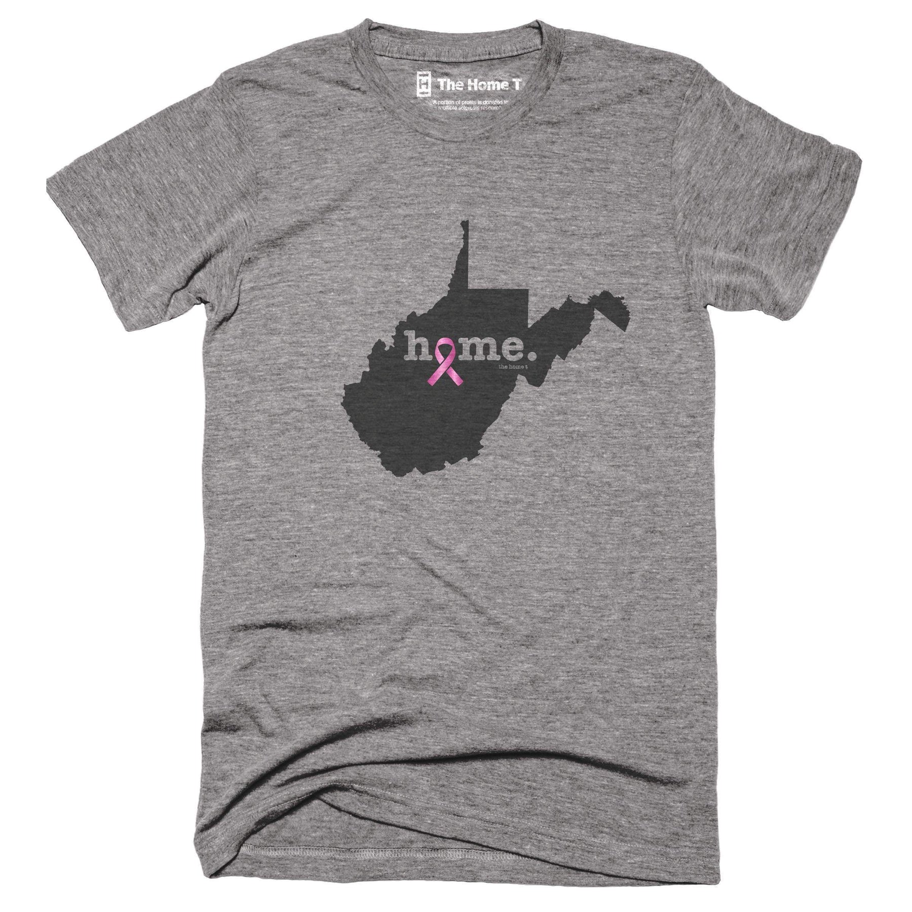 West Virginia Pink Ribbon Limited Edition Ribbon The Home T XS T-Shirt