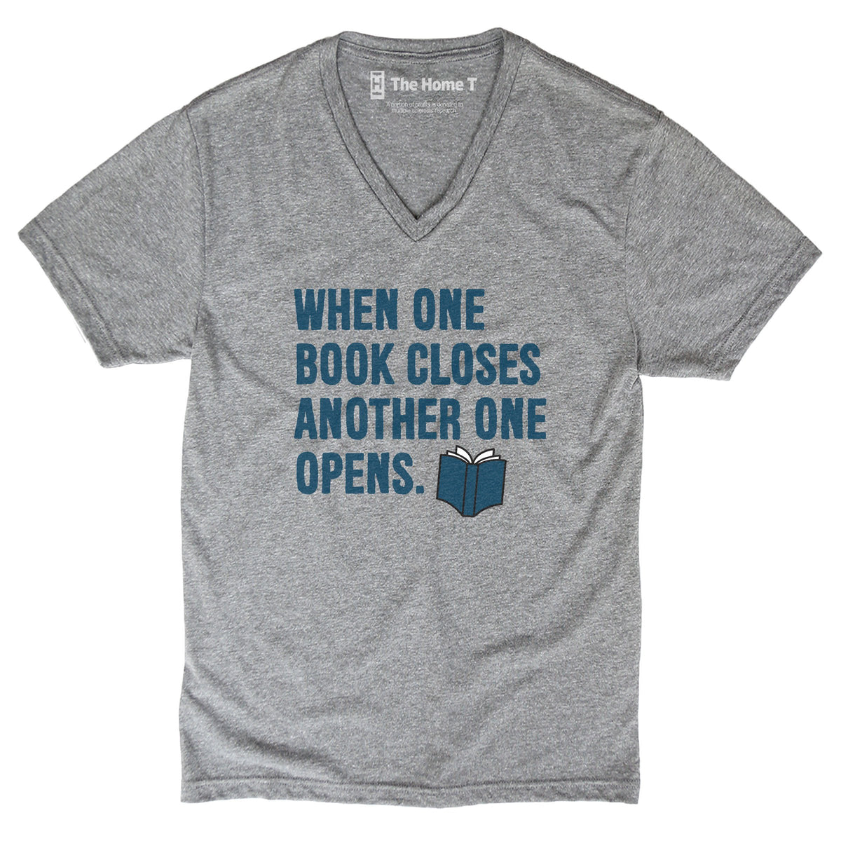 One Book Closes The Home T XS V-NECK