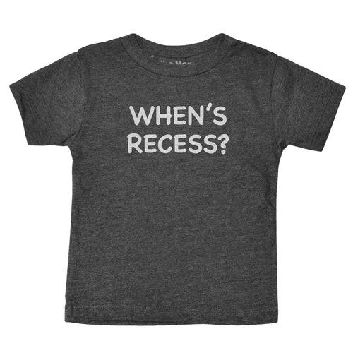 When's Recess? Kids