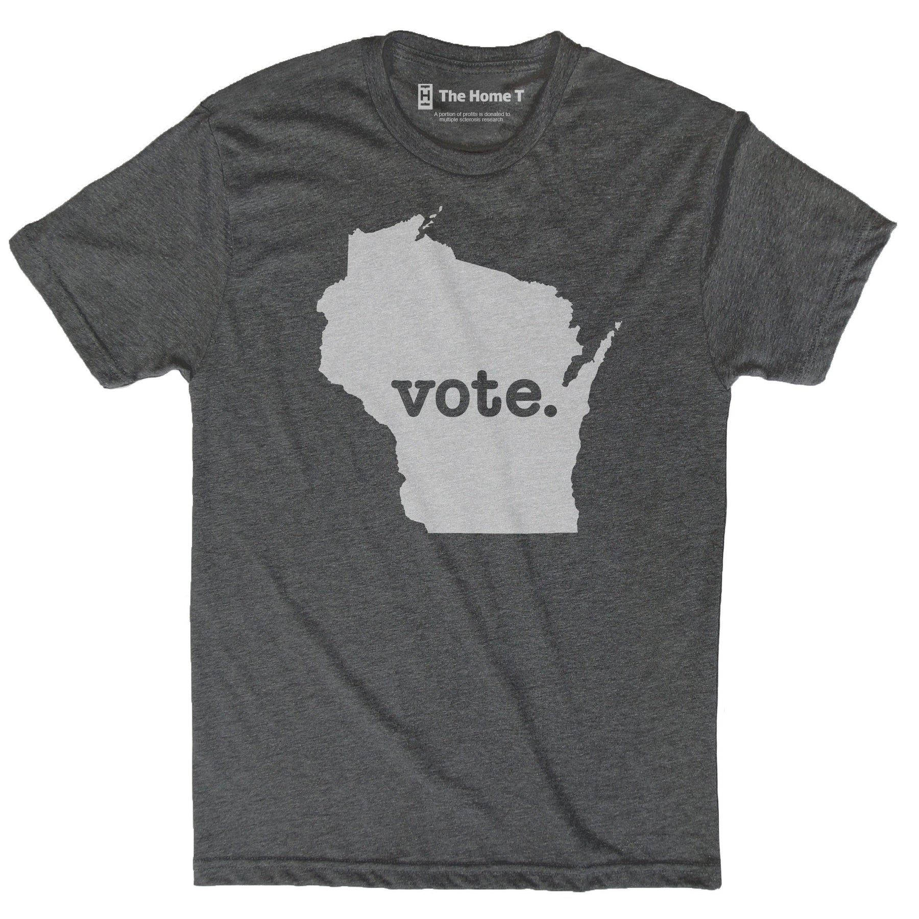 Wisconsin Vote Home T Vote The Home T XS Grey