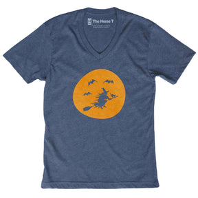 Witches Moon Navy V-Neck