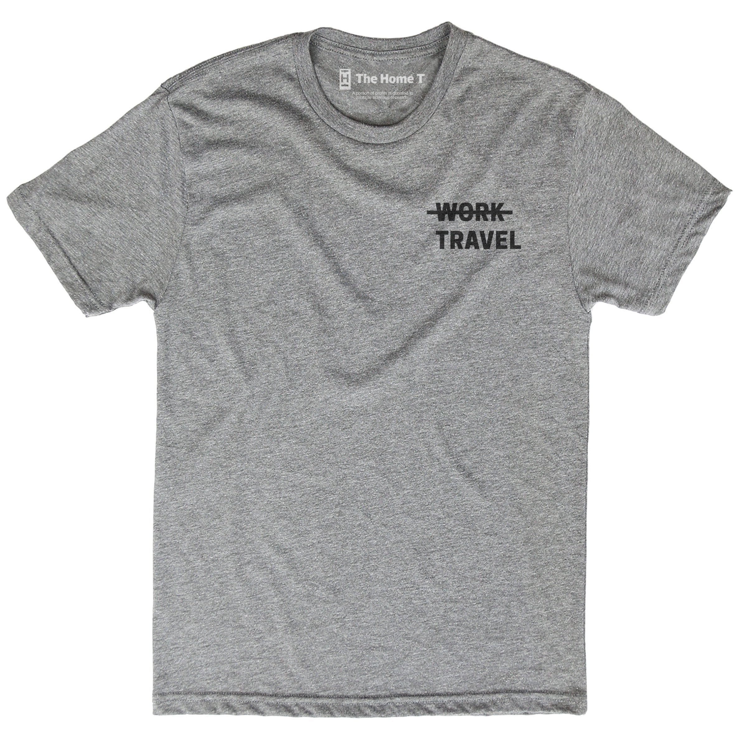 Travel Over Work Crew neck The Home T XS Athletic Grey