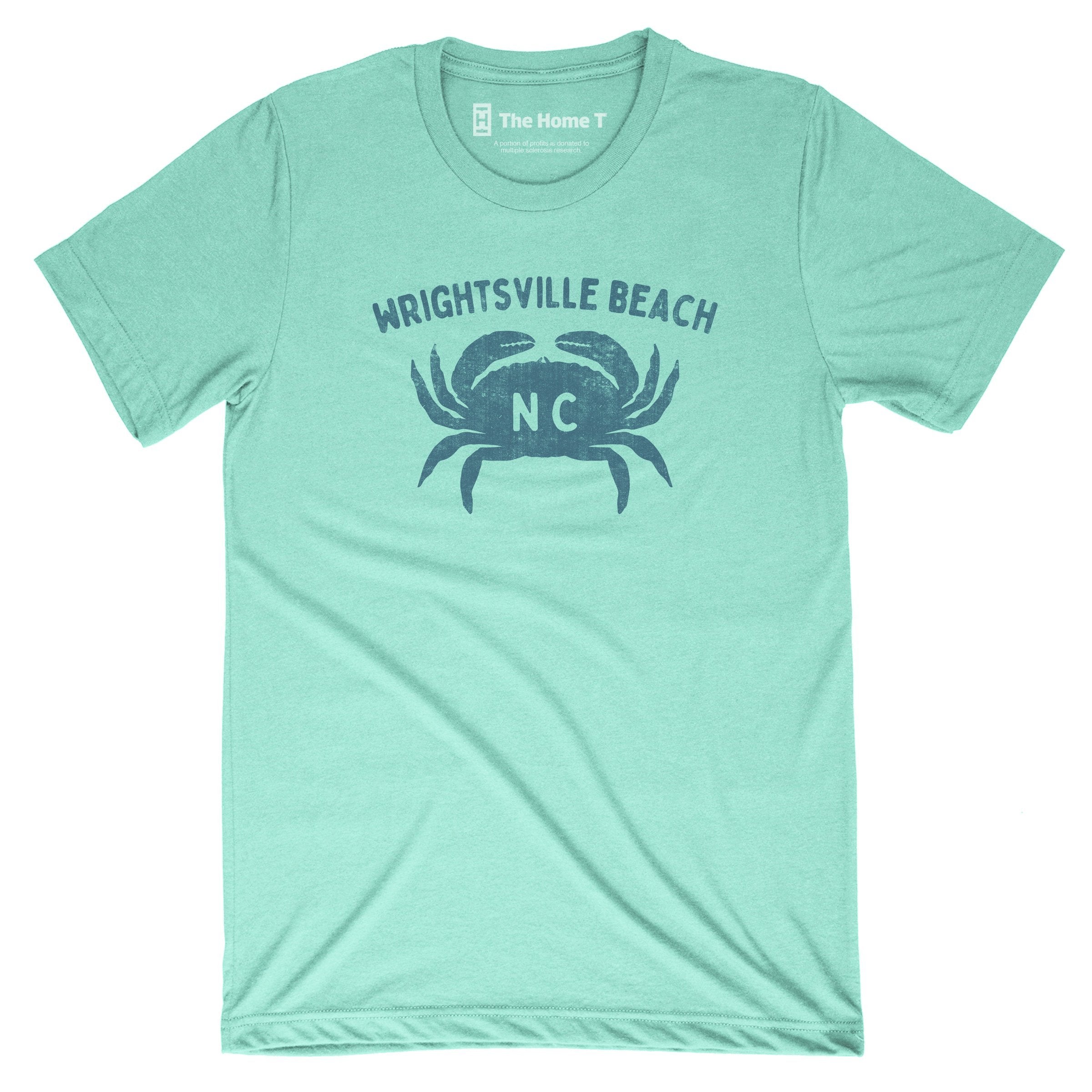 Wrightsville Beach Crab Mint Crewneck