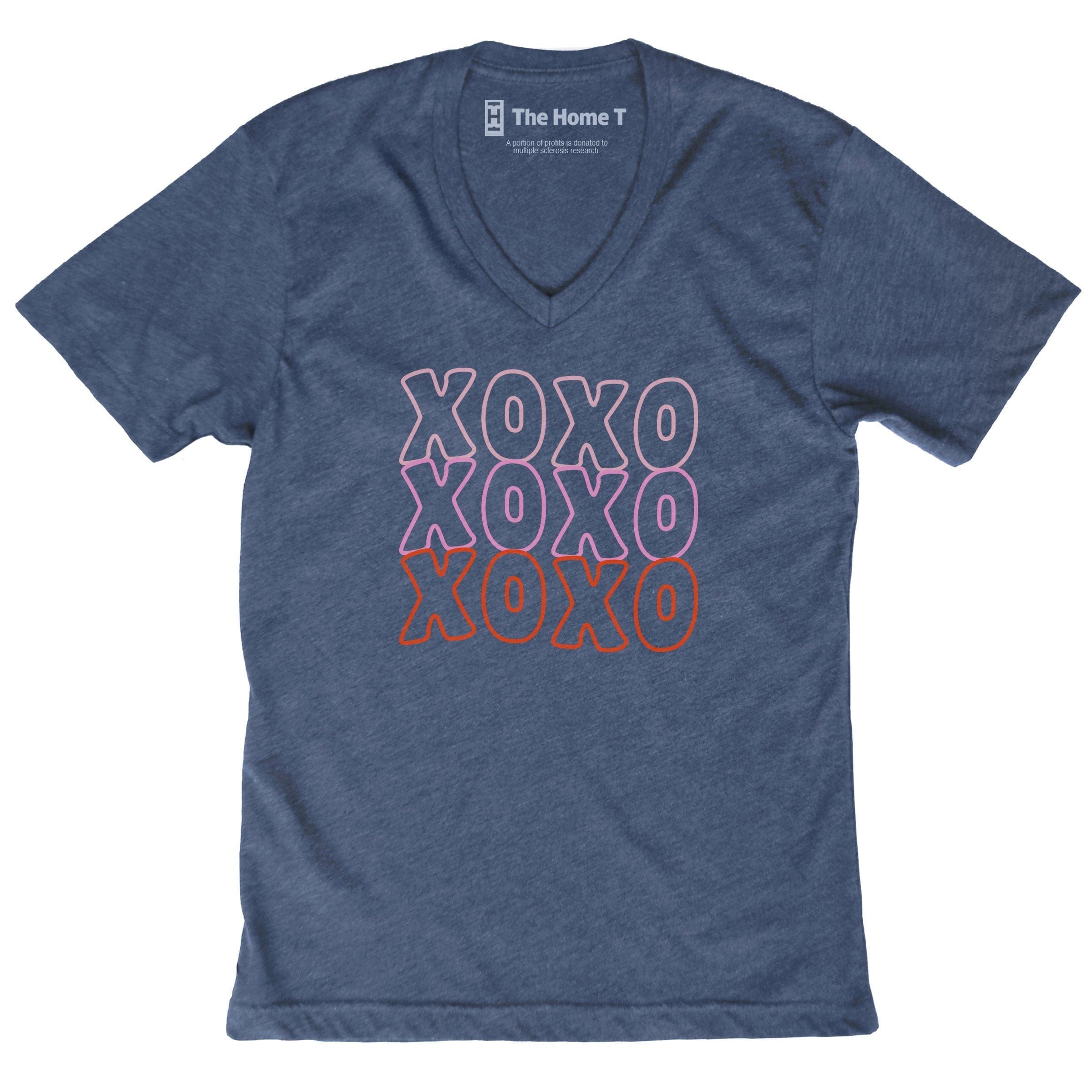 XOXOXO Repeat V neck