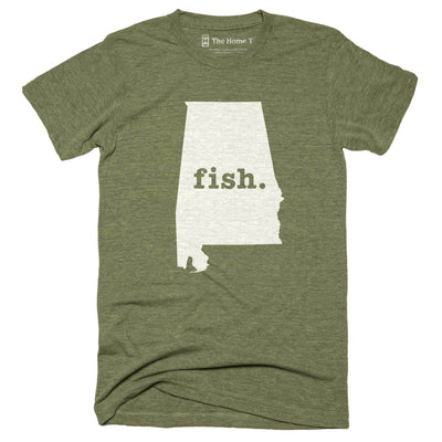 Alabama Fish Home T-Shirt