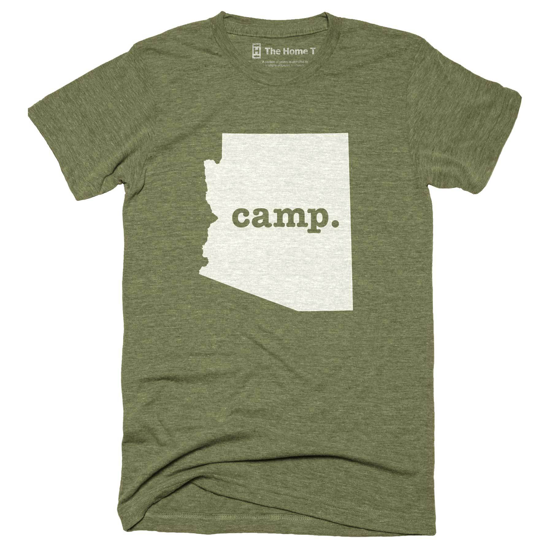 Arizona Camp Home T-Shirt Outdoor Collection The Home T XXL Army Green