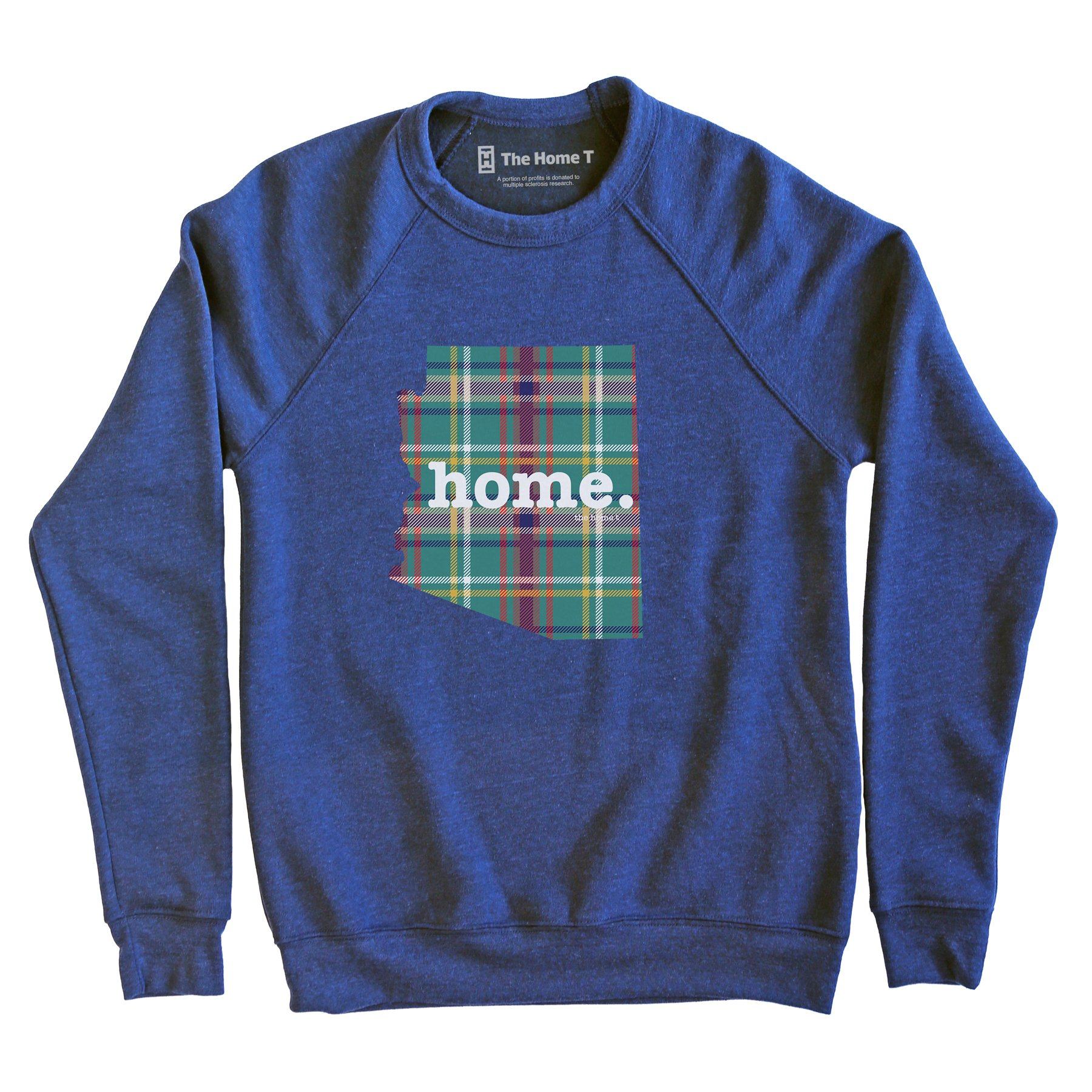 Arizona Limited Edition Green Plaid Green Plaid The Home T XS Sweatshirt